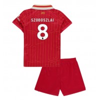 Dječji Nogometni Dres Liverpool Dominik Szoboszlai #8 Domaci 2024-25 Kratak Rukav (+ Kratke hlače)